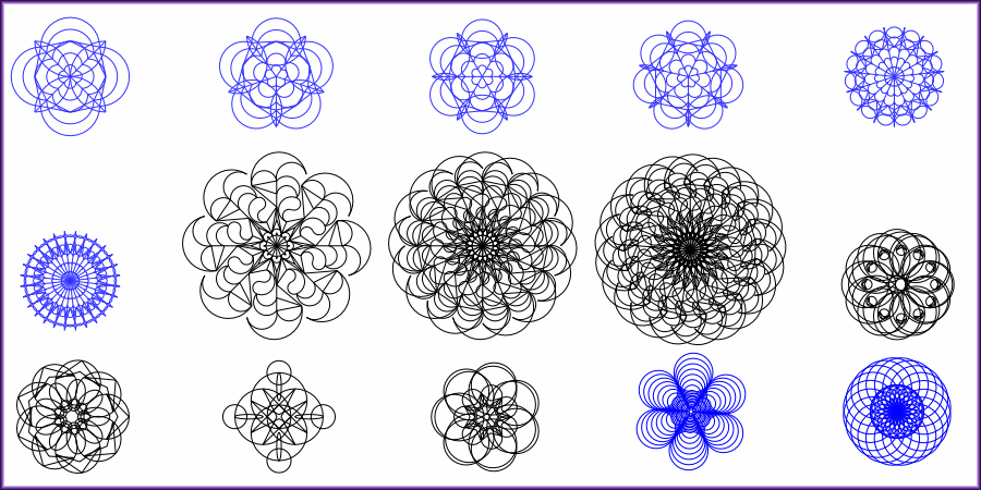 Mandalas à colorier après impression